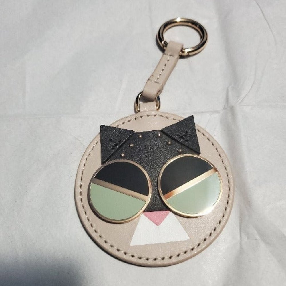 Kate Spade Spademals Cat Keyring